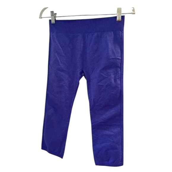 Girls size 14 Ivivva cropped purple leggings in excellent condition​ - Picture 2 of 3